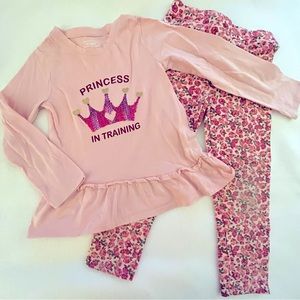 ⭐️4/$10 Garanimals Princess in Training Rose Set